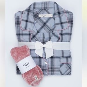 UGG Laura Sleep Dress & Sock Set size XL. New with tags. Gray